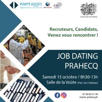 Job dating Prahecq 2022